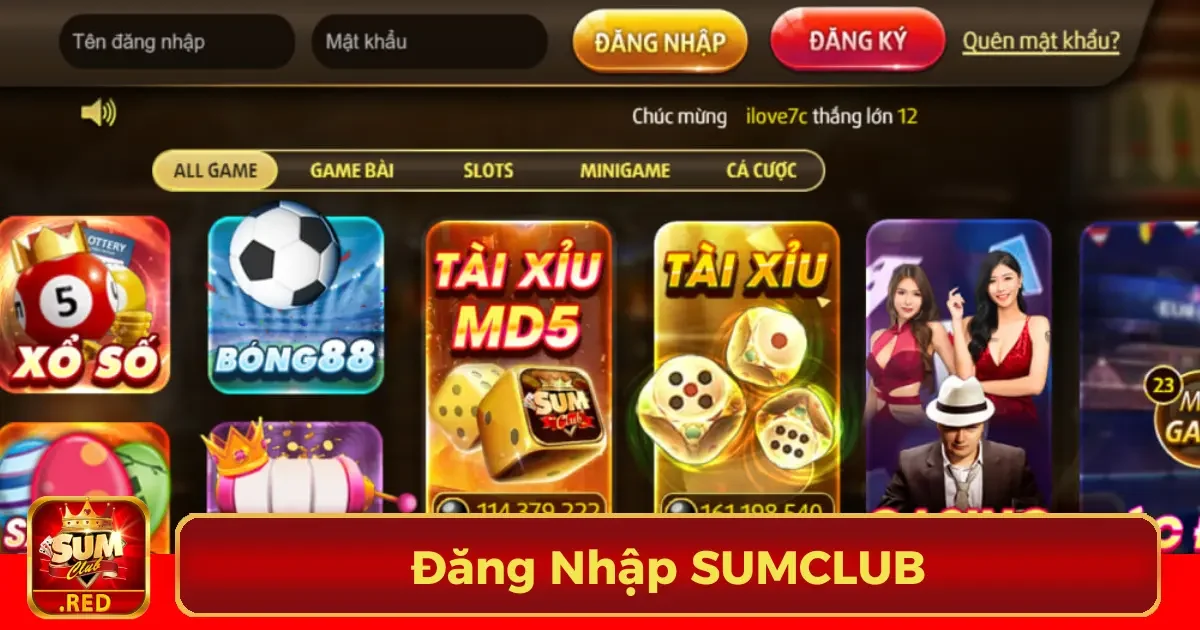 Đăng Nhập SUMCLUB - Trải Nghiệm Không Giới Hạn 1 Làm thế nào để đăng nhập tài khoản SUMCLUB?