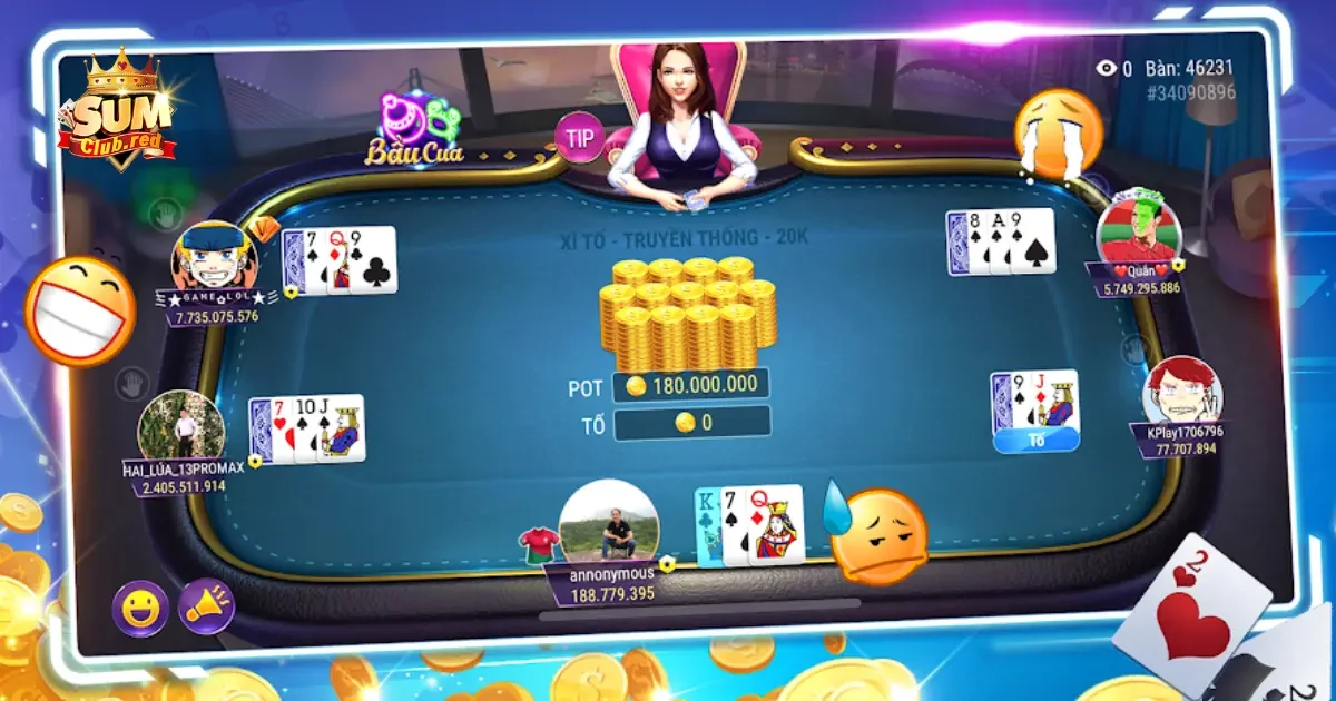 Cách Chơi Bài Xì Tố SUMCLUB - Chi Tiết Cho Người Mới 4 Hướng dẫn cách chia bài và thứ tự các vòng cược