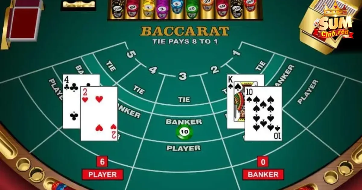 Cách chơi Baccarat SUMCLUB: Hướng dẫn chi tiết cho người mới 4 Quy tắc cơ bản trong cách chơi Baccarat SUMCLUB